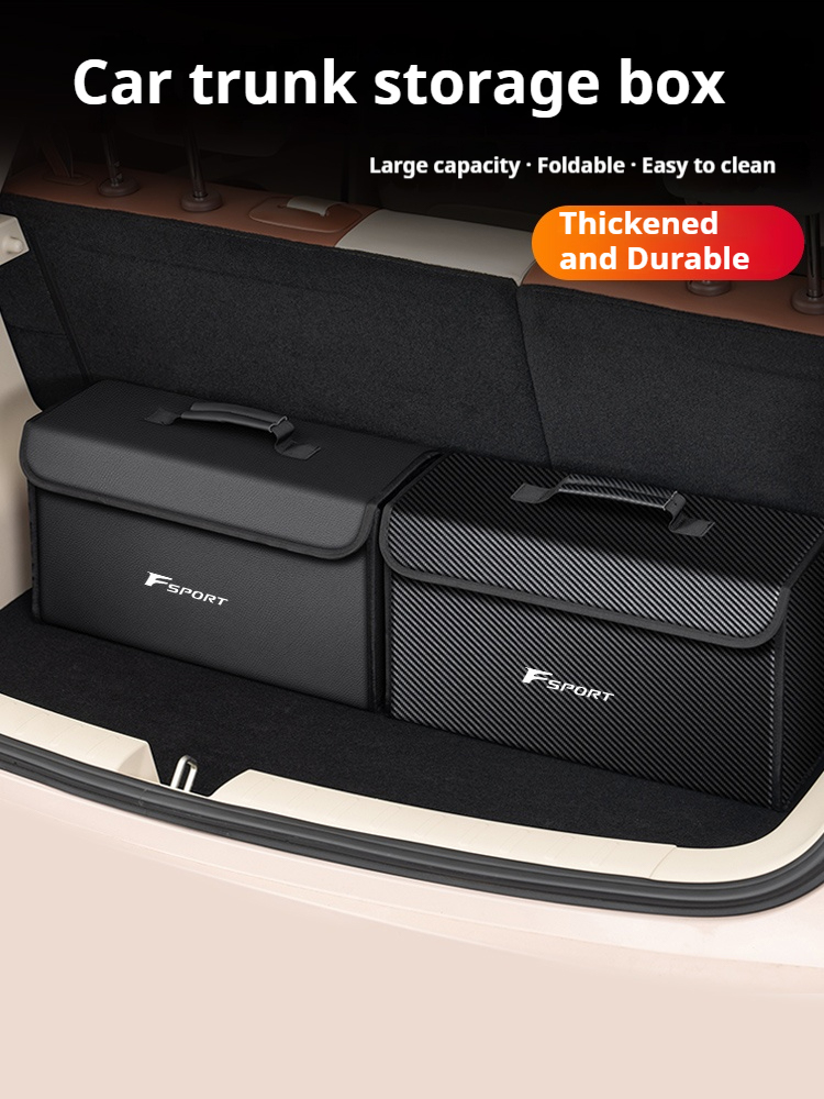 Car Trunk Organizer Foldable Storage Box - Para lexus f esporte es rx