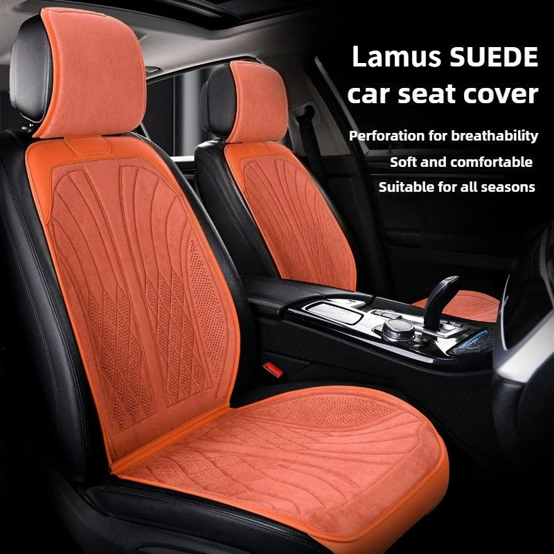 Leather Car Seat Covers Full Set Universal - Protetor de Assento de Carro de