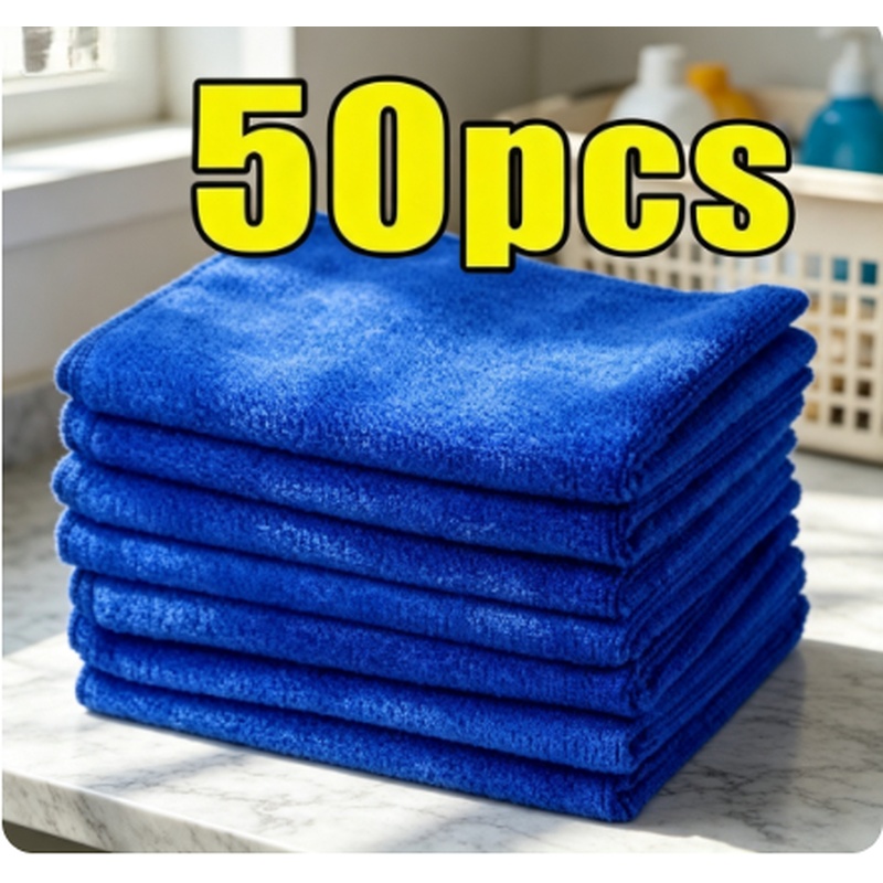Microfiber Car Drying Towel Super Absorbent - Panos de Limpeza de Microfibra Reutilizáveis