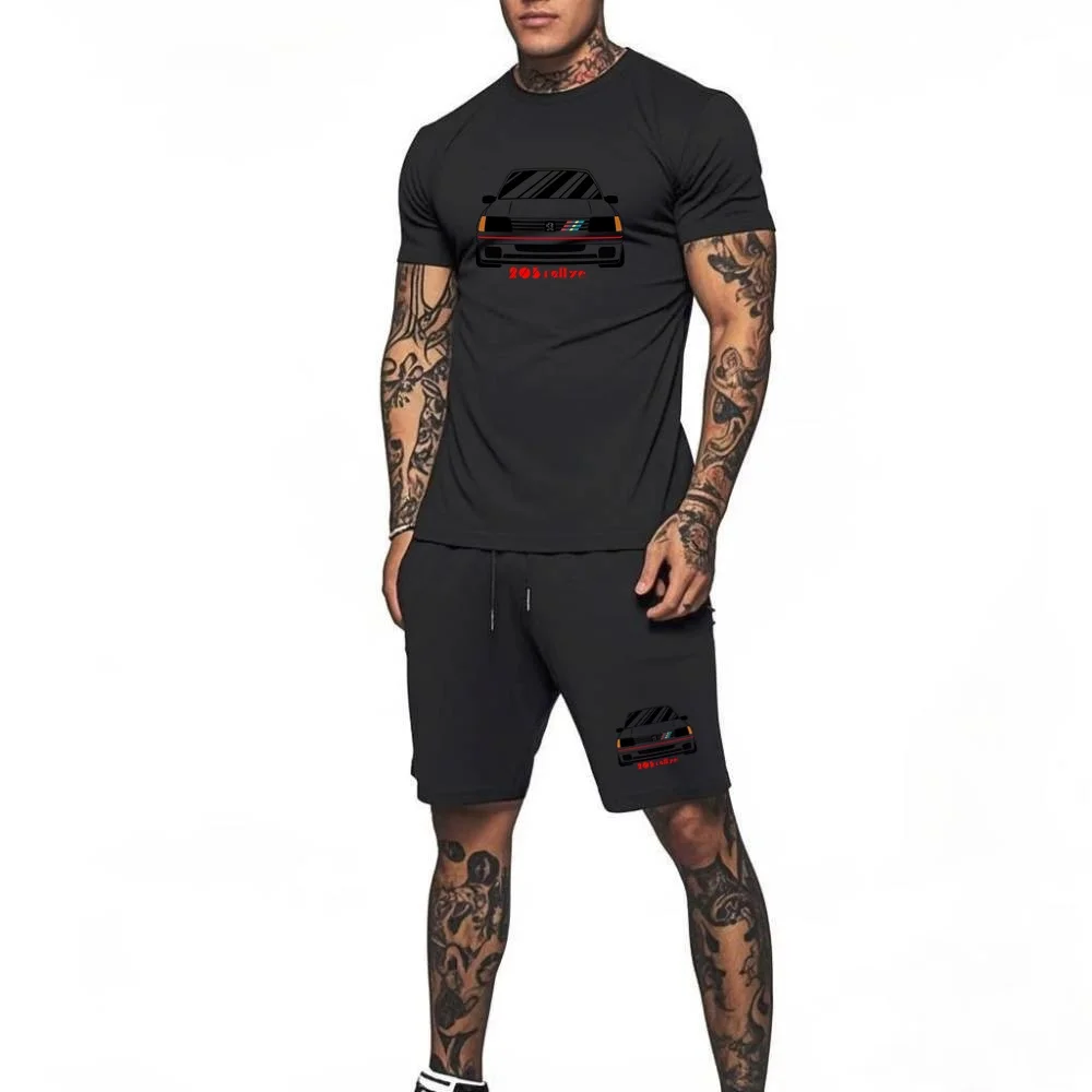 Car Care - Conjunto de 2 peças de camiseta