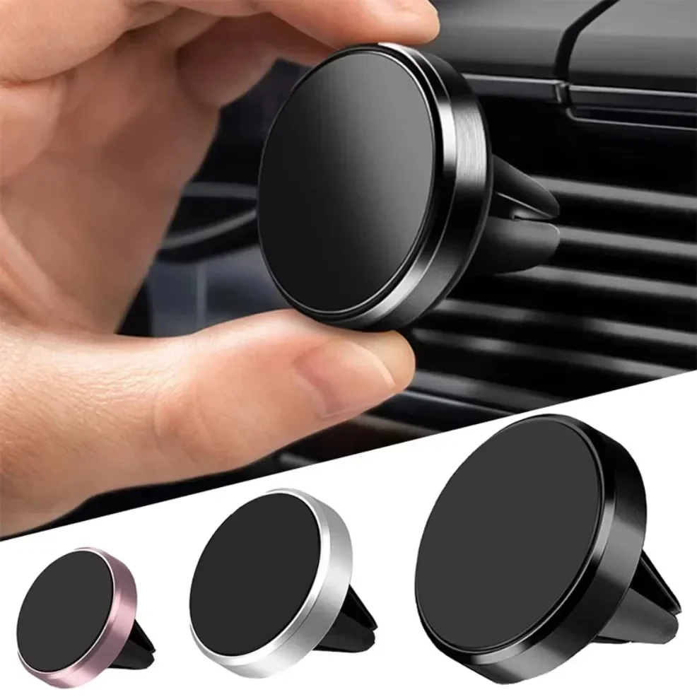 Magnetic Phone Holder For Car Vent - Suporte magnético para celular, suporte universal