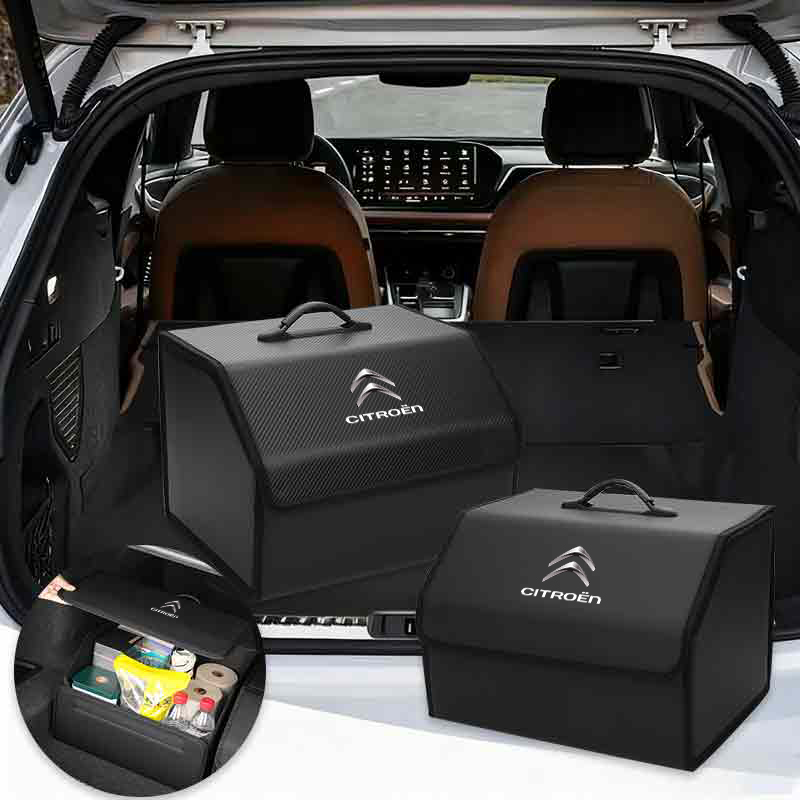 Caixa organizadora para armaze - Car Trunk Organizer Foldable Storage Box avaliação e preço