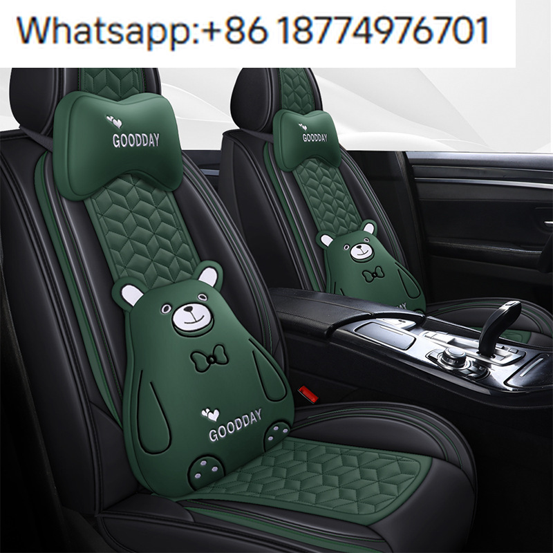 Novidades 2025: Capas de Assen - Leather Car Seat Covers Full Set Universal avaliação e preço