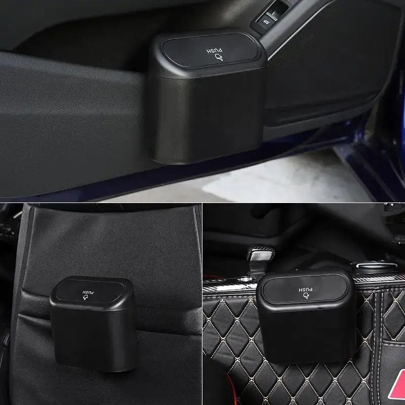 Lixeira Mini para Carro com Ta - Waterproof Car Trash Can With Lid avaliação e preço