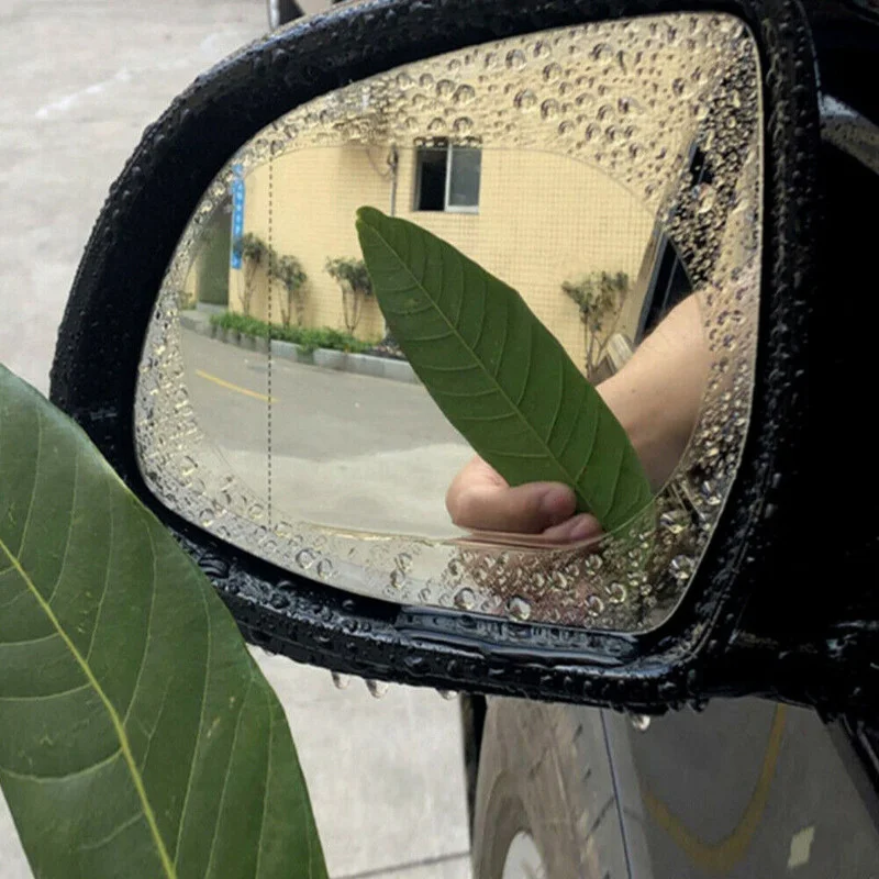 2 pçs adesivo de carro filme à - Anti Glare Car Rearview Mirror Film avaliação e preço