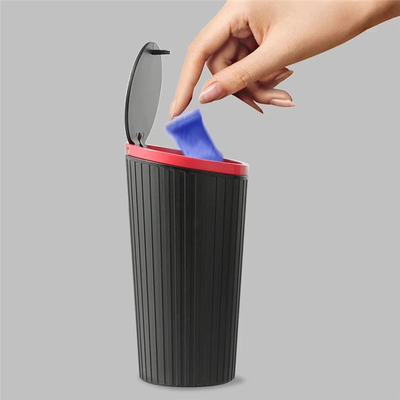 Lixeira para carro tipo A60E c - Waterproof Car Trash Can With Lid avaliação e preço
