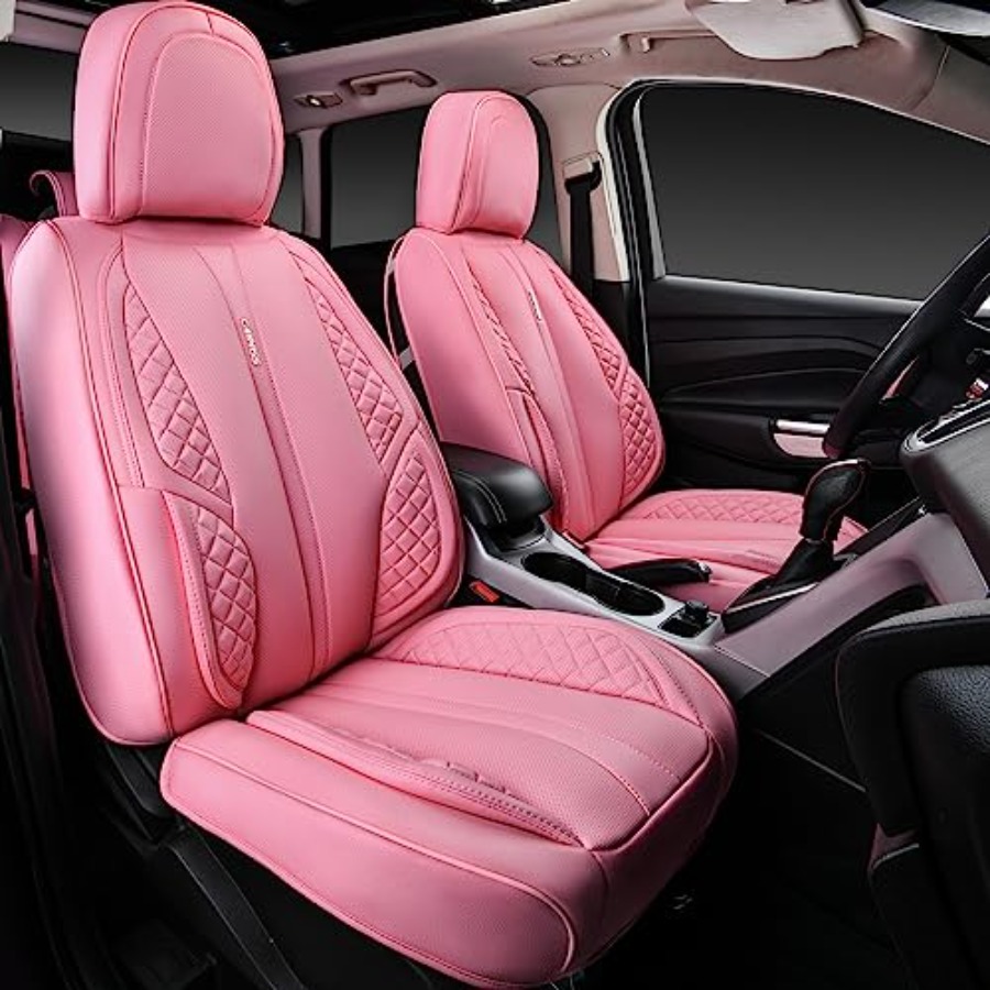 Capas de Assento de Carro em C - Leather Car Seat Covers Full Set Universal avaliação e preço