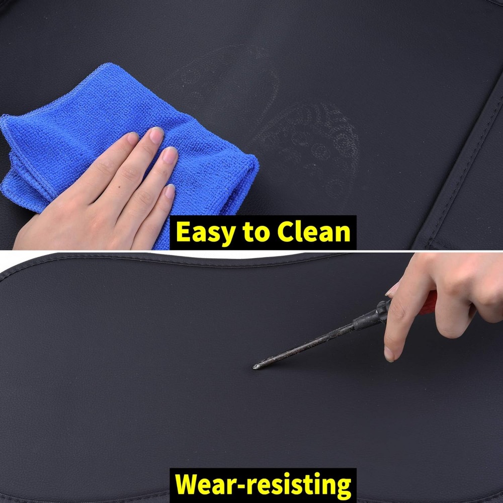 5 peças capas de assento de ca - Leather Car Seat Covers Full Set Universal avaliação e preço