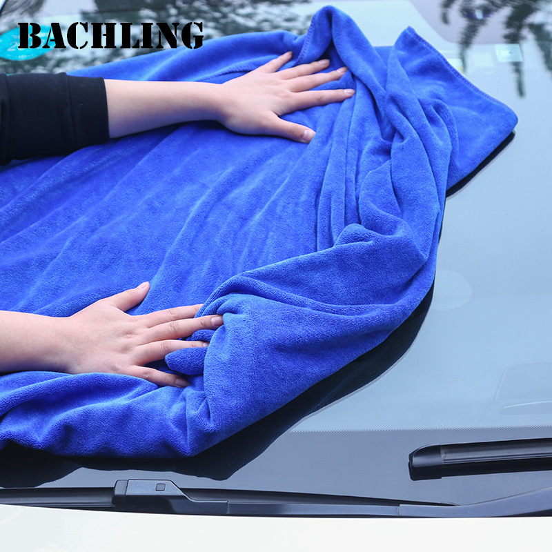 60x160/180cm toalha de lavagem - Microfiber Car Drying Towel Super Absorbent avaliação e preço
