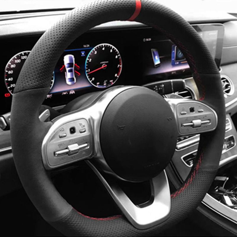 Capa de volante de carro com t - Car Steering Wheel Cover Anti Slip Breathable avaliação e preço
