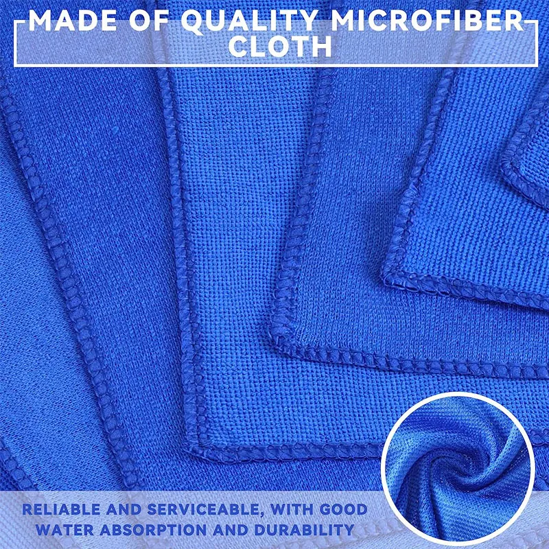10/200 pçs toalhas de limpeza  - Microfiber Car Drying Towel Super Absorbent avaliação e preço