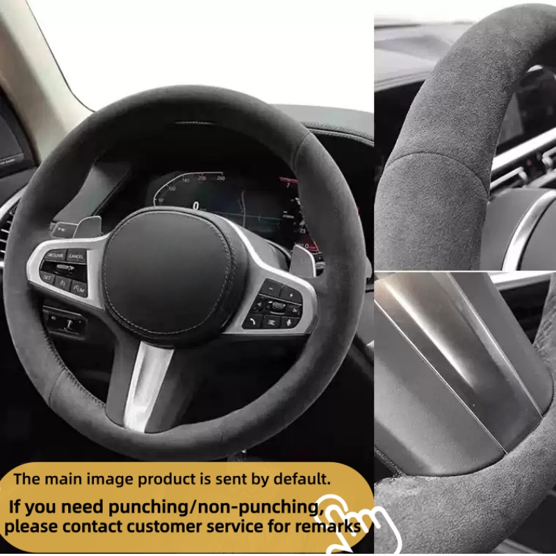 Capa de Volante Personalizada  - Car Steering Wheel Cover Anti Slip Breathable avaliação e preço