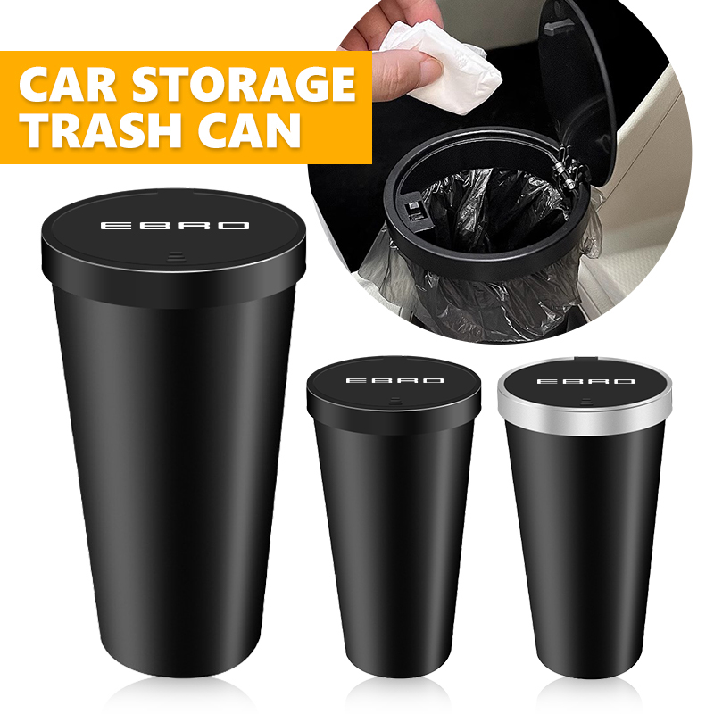 Lixeira de Carro Mini Impermeá - Waterproof Car Trash Can With Lid avaliação e preço
