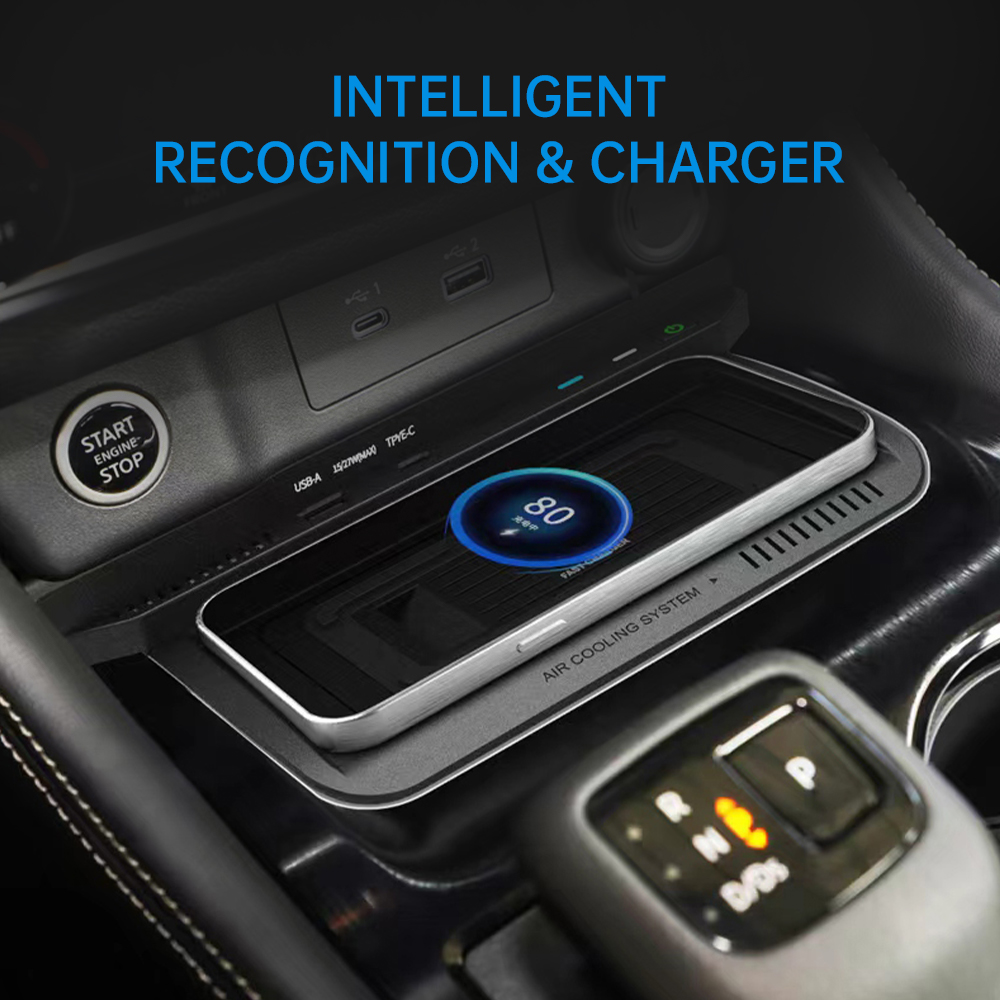 Base de Carregamento Sem Fio 1 - Wireless Car Charger Mount Fast Charging avaliação e preço