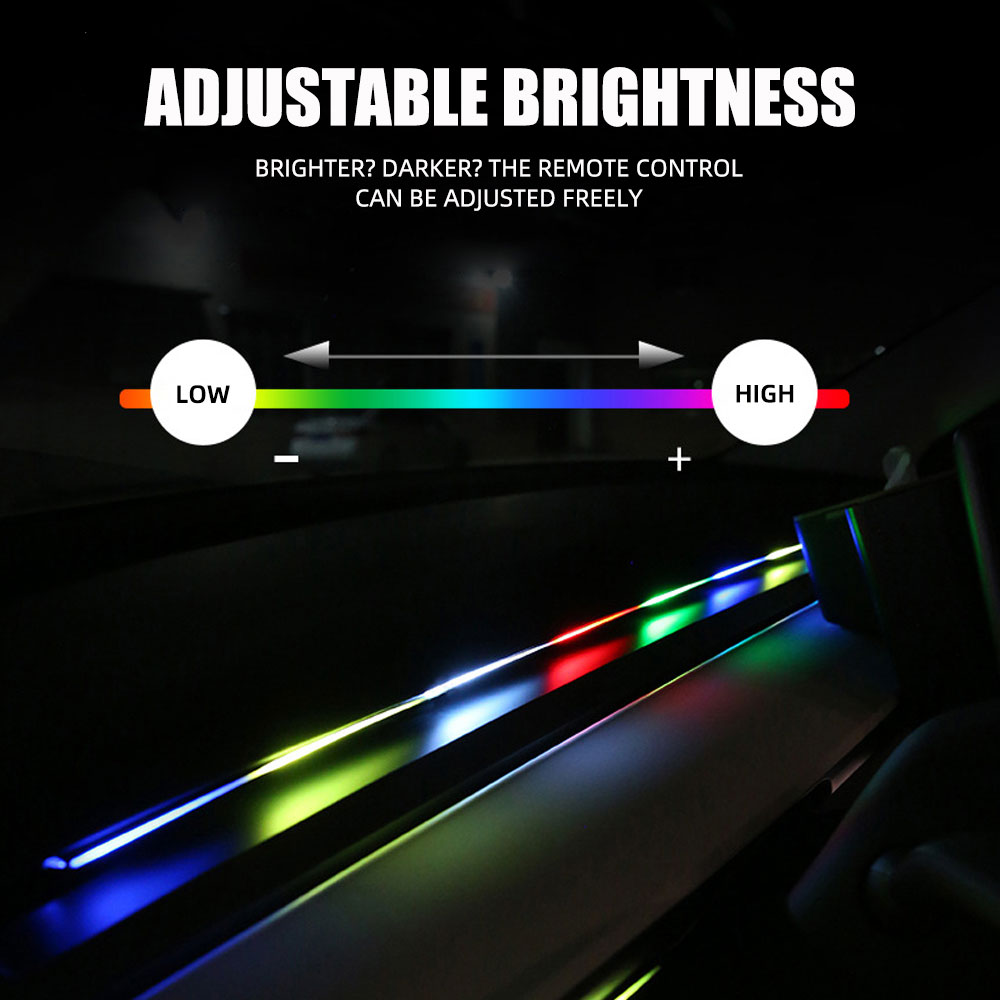 Sinfonia universal luzes ambie - Led Ambient Interior Car Lights App Control avaliação e preço