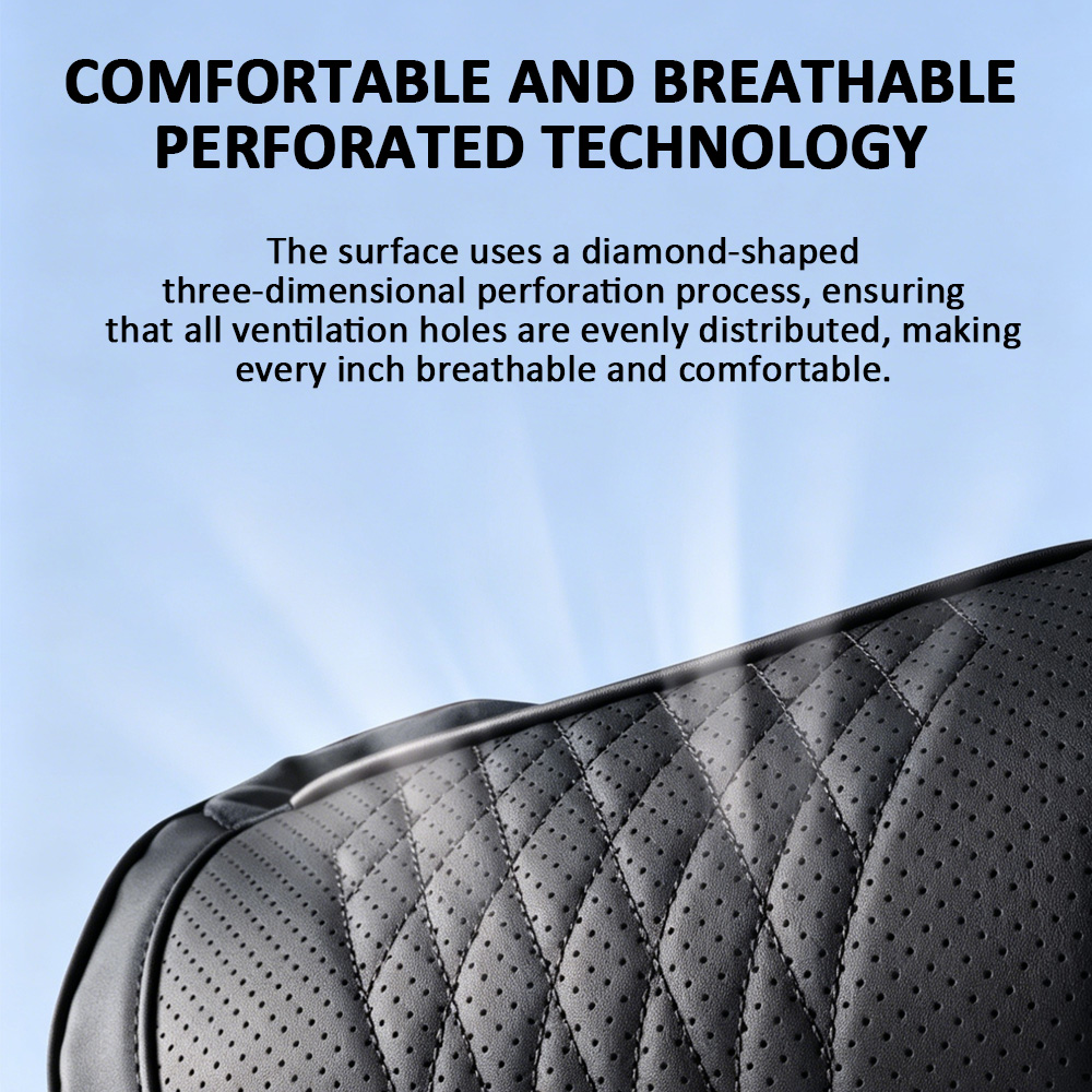 Almofada luxuosa de espuma vis - Memory Foam Car Neck Pillow Lumbar Support avaliação e preço