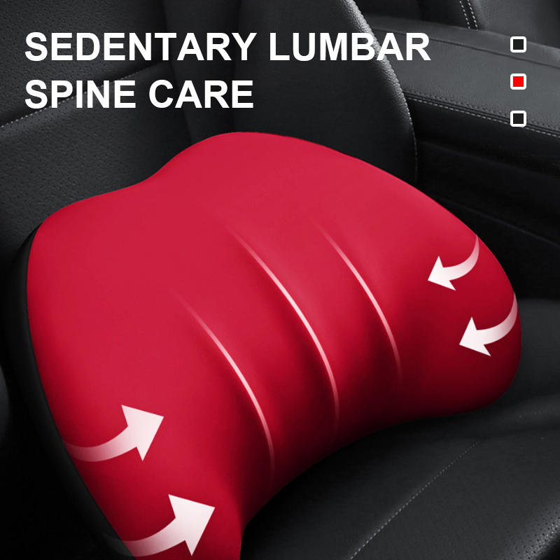 Seametal travesseiro de encost - Memory Foam Car Neck Pillow Lumbar Support avaliação e preço