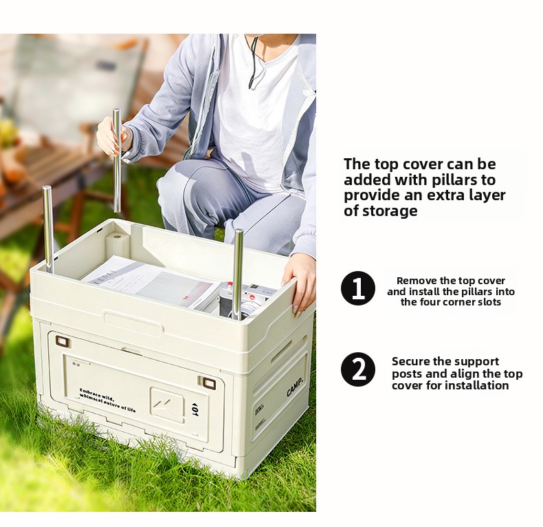 Caixa de Armazenamento Dobráve - Car Trunk Organizer Foldable Storage Box avaliação e preço