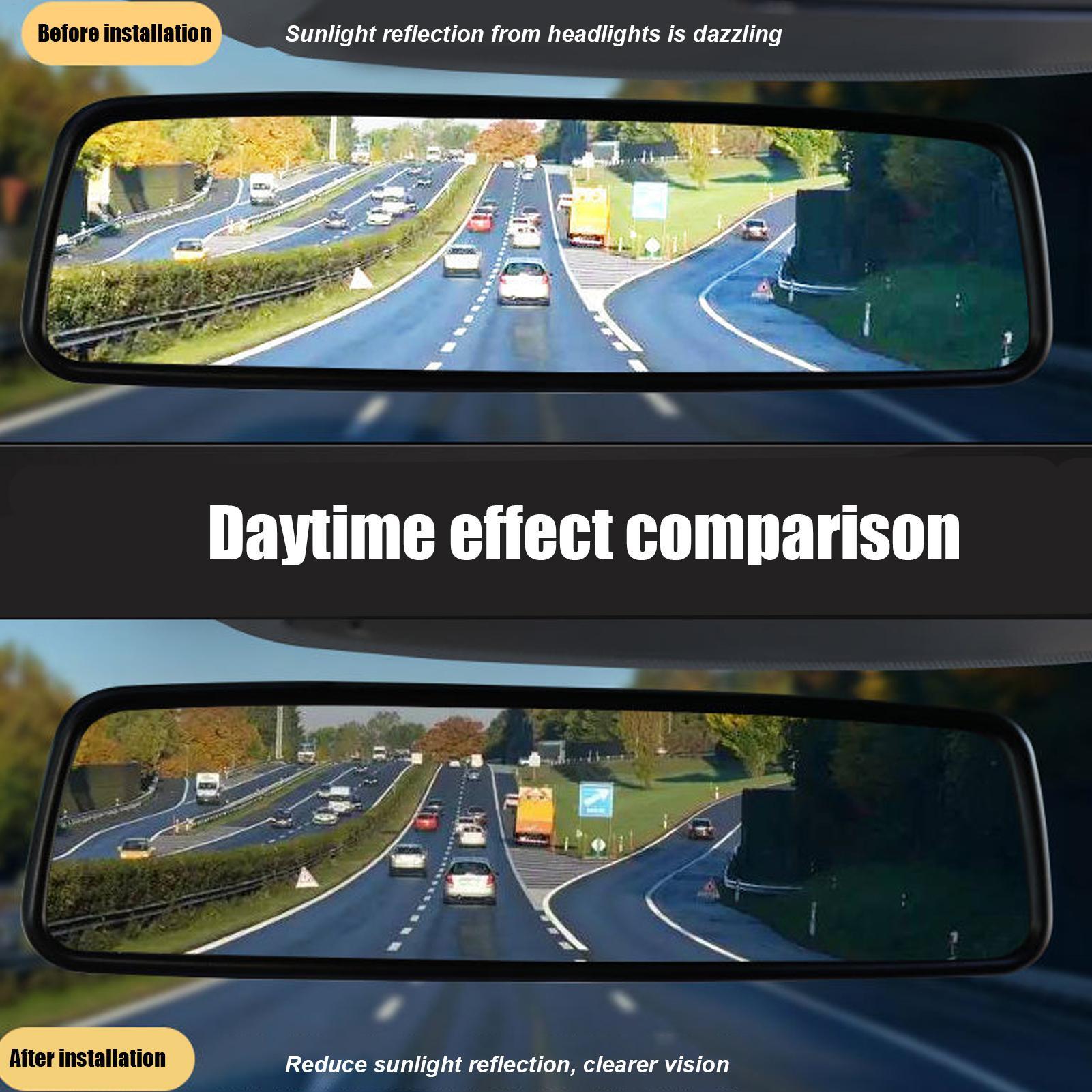 Película Antirreflexo e Antifo - Anti Glare Car Rearview Mirror Film avaliação e preço