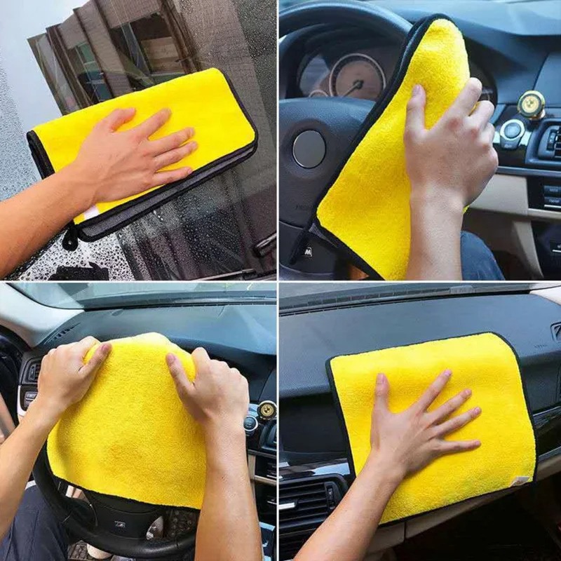 Toalhas de Limpeza para Carros - Microfiber Car Drying Towel Super Absorbent avaliação e preço