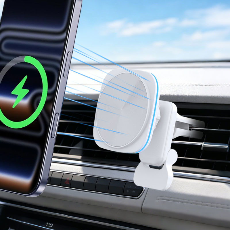 Carregador Magnético Sem Fio 1 - Magnetic Phone Holder For Car Vent avaliação e preço