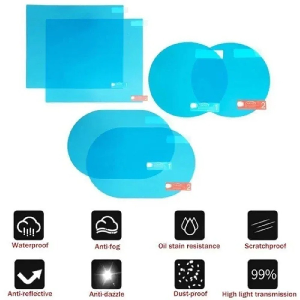 Película protetora para espelh - Anti Glare Car Rearview Mirror Film avaliação e preço