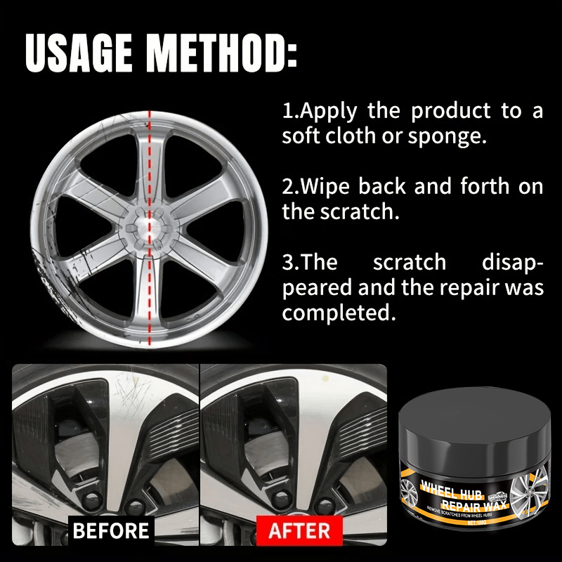 1 peça 100g kit de reparo de c - Car Scratch Repair Polishing Wax Paste avaliação e preço
