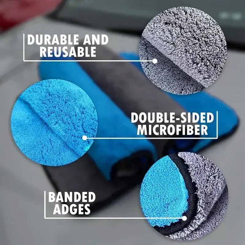 Toalha de Lavagem Automotiva 1 - Microfiber Car Drying Towel Super Absorbent avaliação e preço