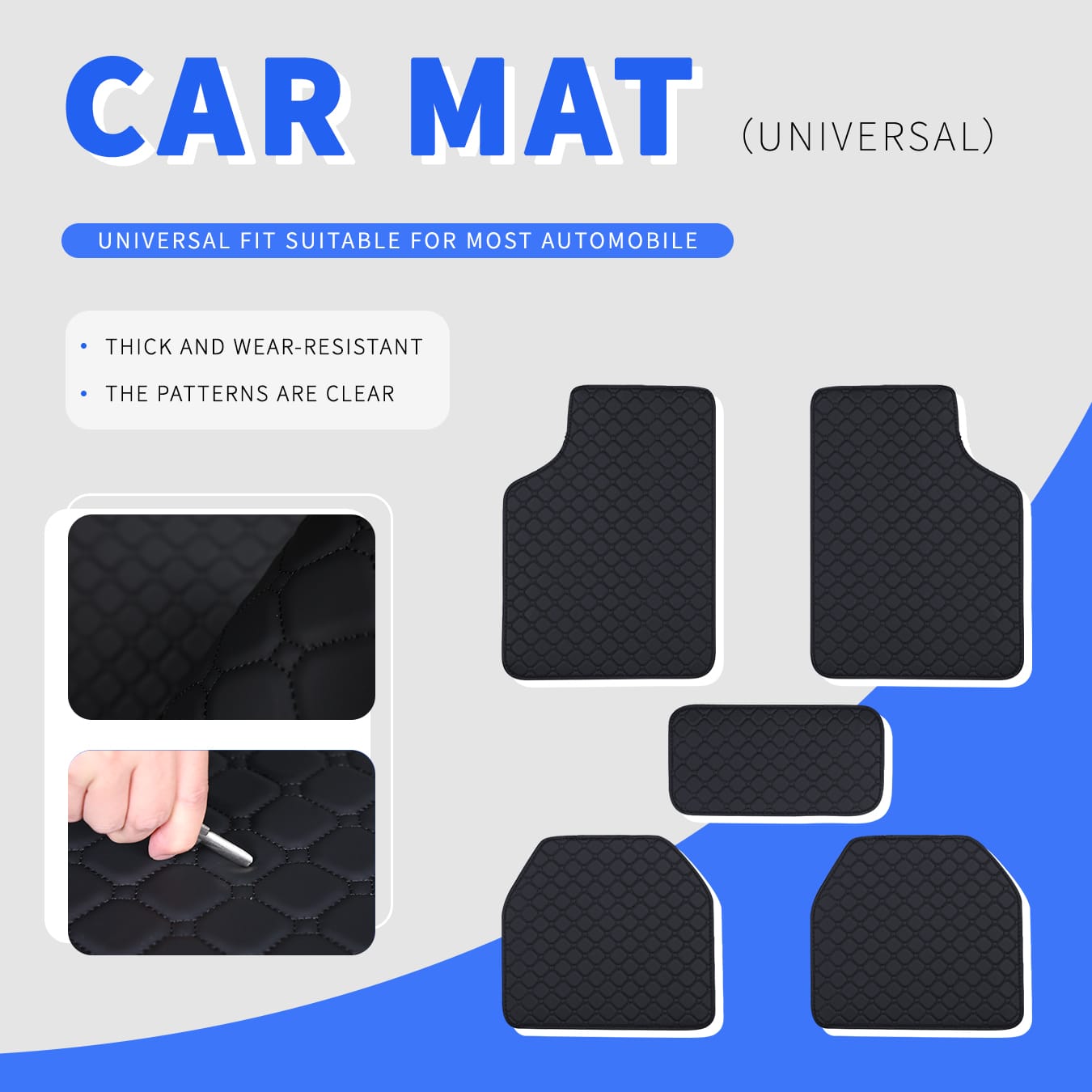Tapetes de Carro Universais, C - Car Floor Mats Universal Waterproof Leather avaliação e preço