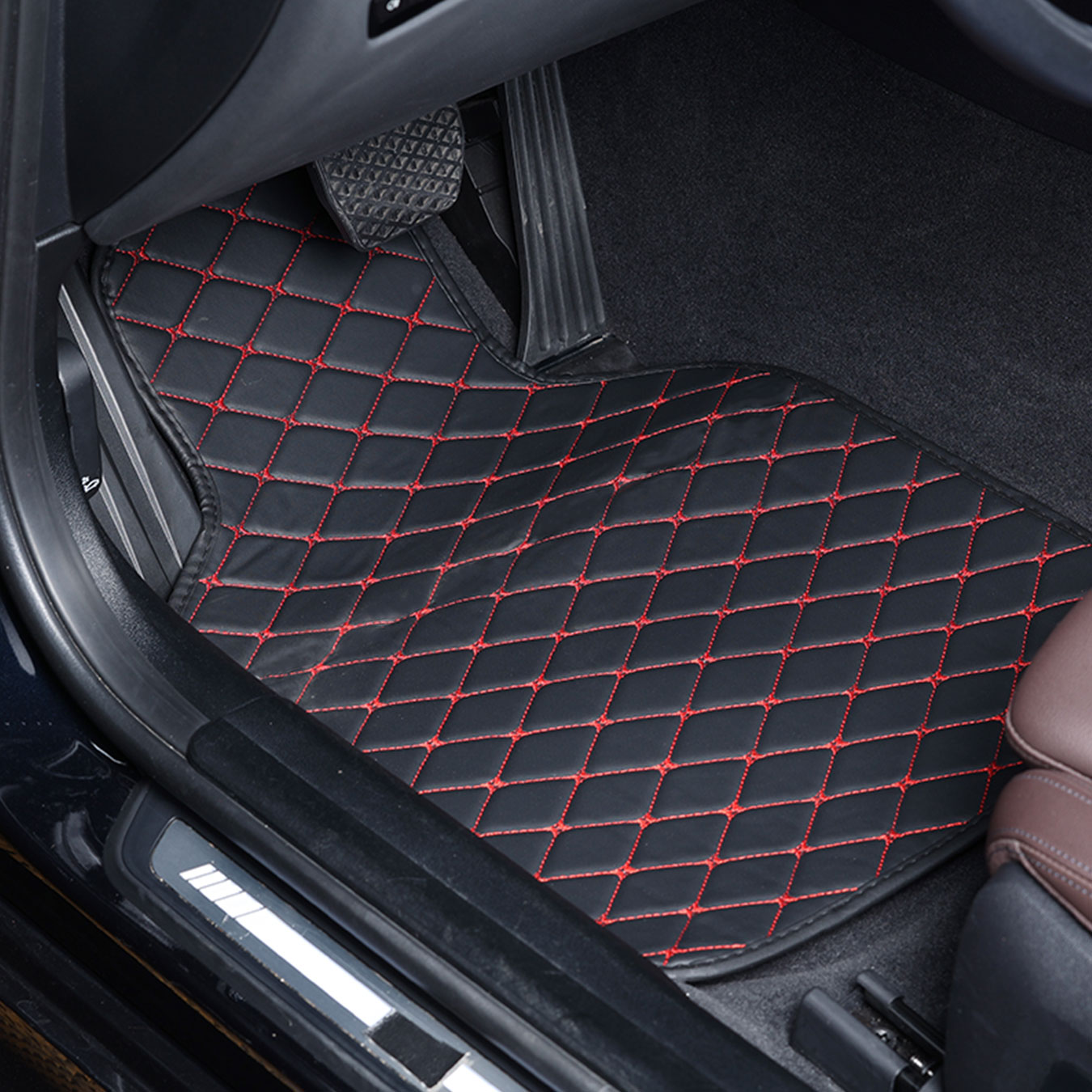 Tapetes para o chão do carro,  - Car Floor Mats Universal Waterproof Leather avaliação e preço